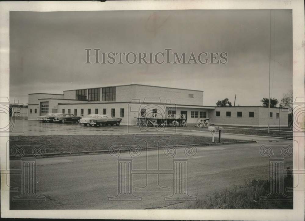 1955 Press Photo National Guard Armory at Stevens Point - mjc28193- Historic Images