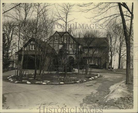 1942 Press Photo Walter A. Teipel residence - mjc28317- Historic Images