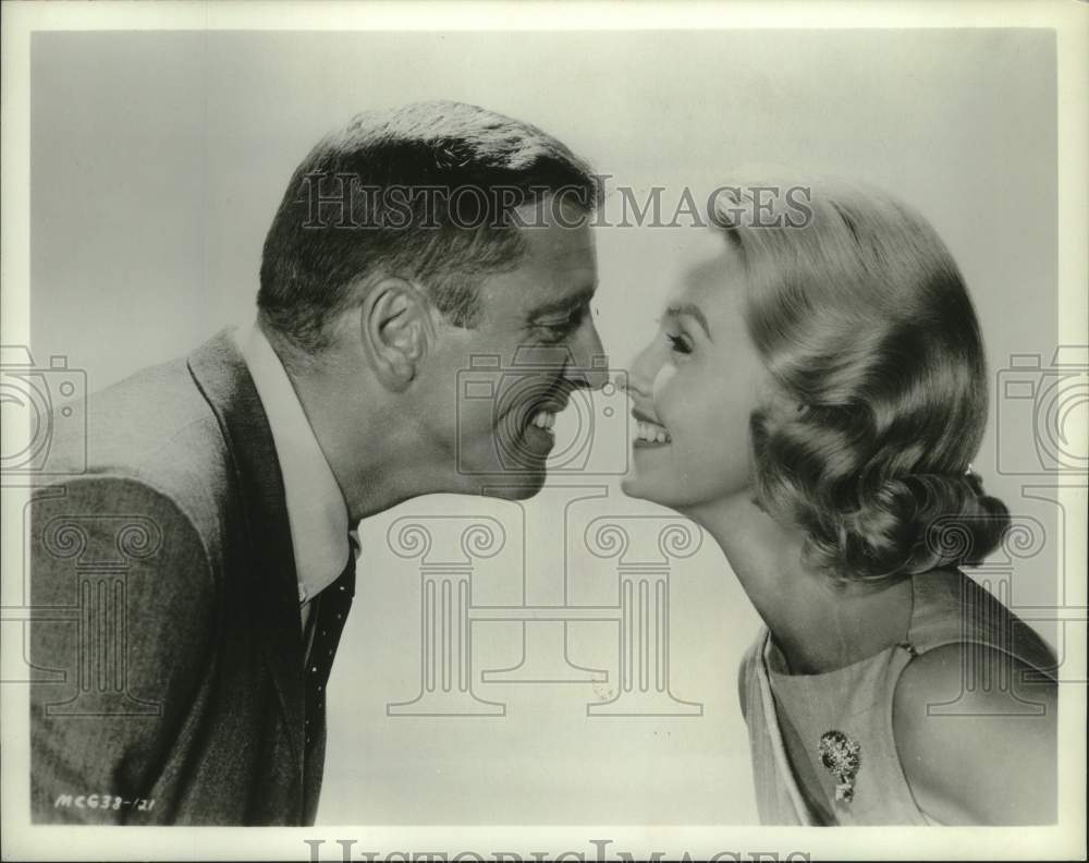 1965 Press Photo Bert Lancaster and Dina Merrill star in &quot;The Young Savages&quot;- Historic Images