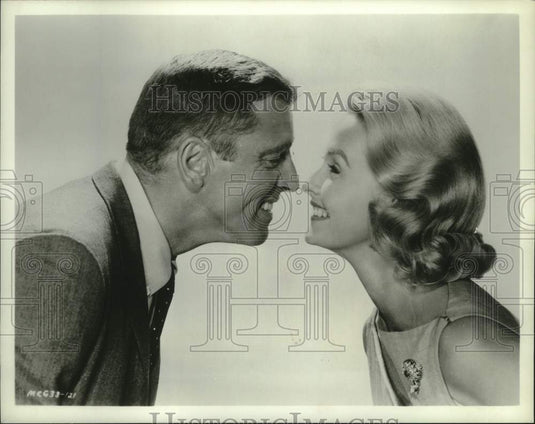 1965 Press Photo Bert Lancaster and Dina Merrill star in "The Young Savages"- Historic Images
