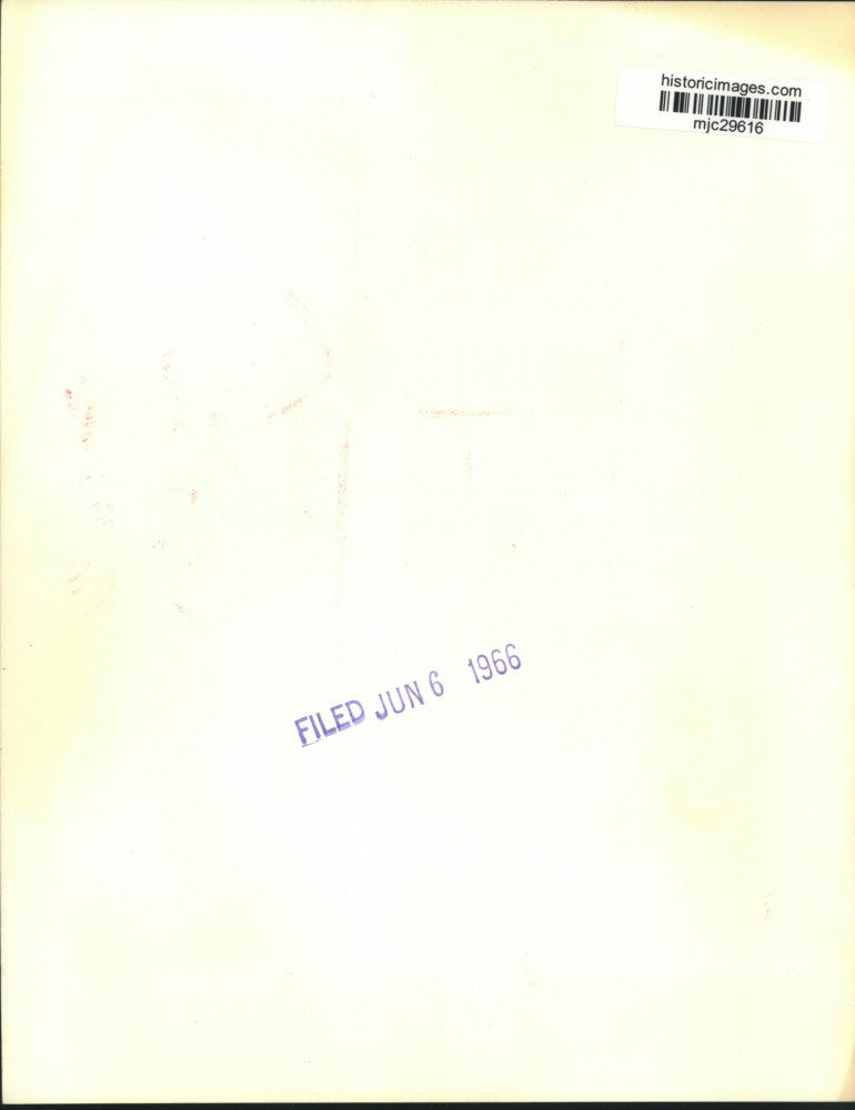 1966 Press Photo Astronaut Tom Stafford eats breakfast before Gemini 9 take off.