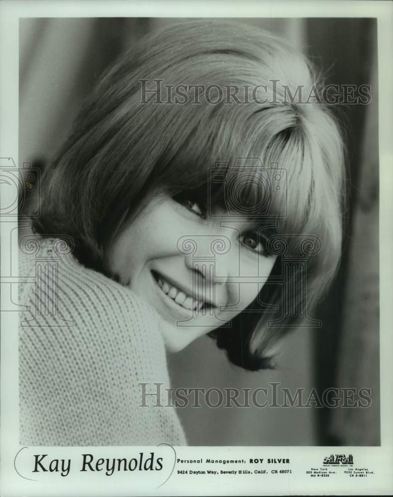 1967 Press Photo Actress Kay Reynolds - mjc30341- Historic Images
