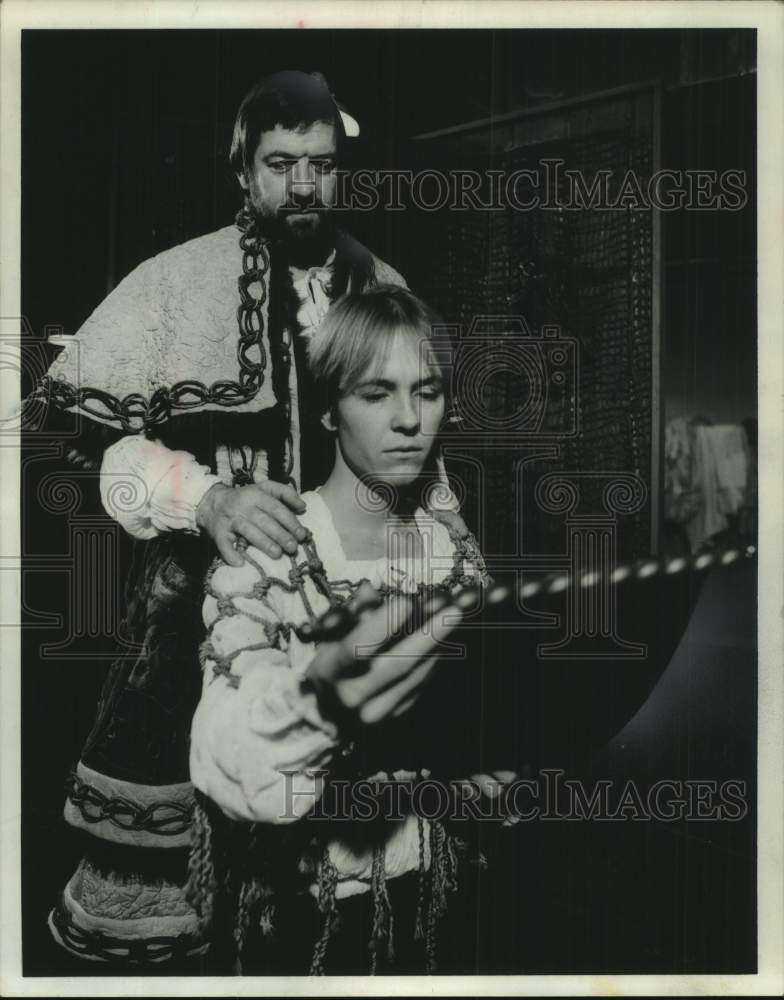 1974 Press Photo Scene in The Tragicall Historie of Doctor Faustus, Milwaukee- Historic Images