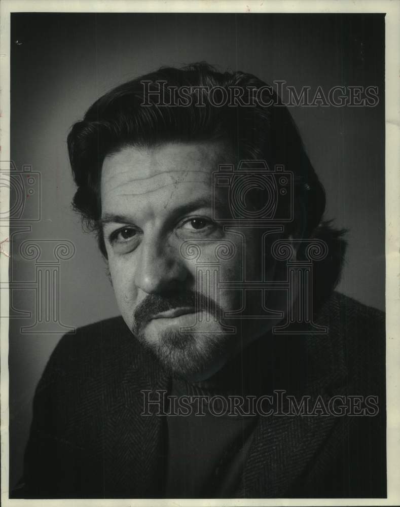 1973 Press Photo Richard Risso, actor and director, Wisconsin- Historic Images