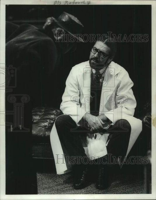 1973 Press Photo Scene from "Knock" at Milwaukee Repertory Theater, Milwaukee- Historic Images