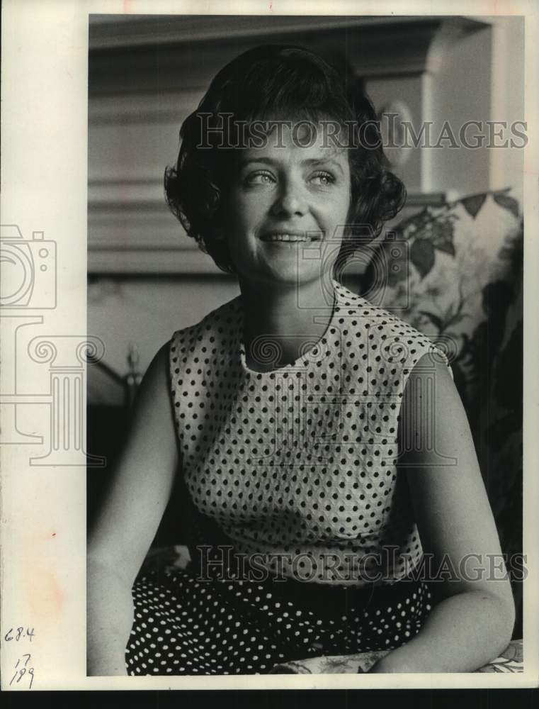 1971 Press Photo Janet Steiger, wife of US Representative William Steiger