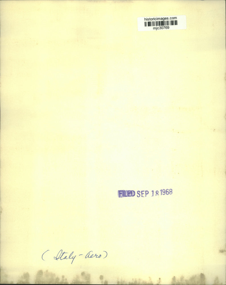 1968 Press Photo Italian made F104 "S" Super Starfighter shooting missile in CA