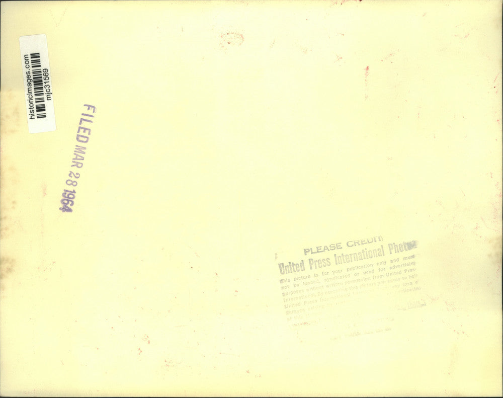 1964 Press Photo Cars in mechanical roll test at General Motors in California