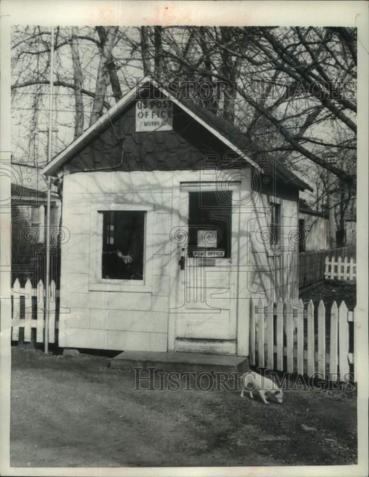 1957 Press Photo US Post Office building in Muddy, Illinois - mjc31884- Historic Images