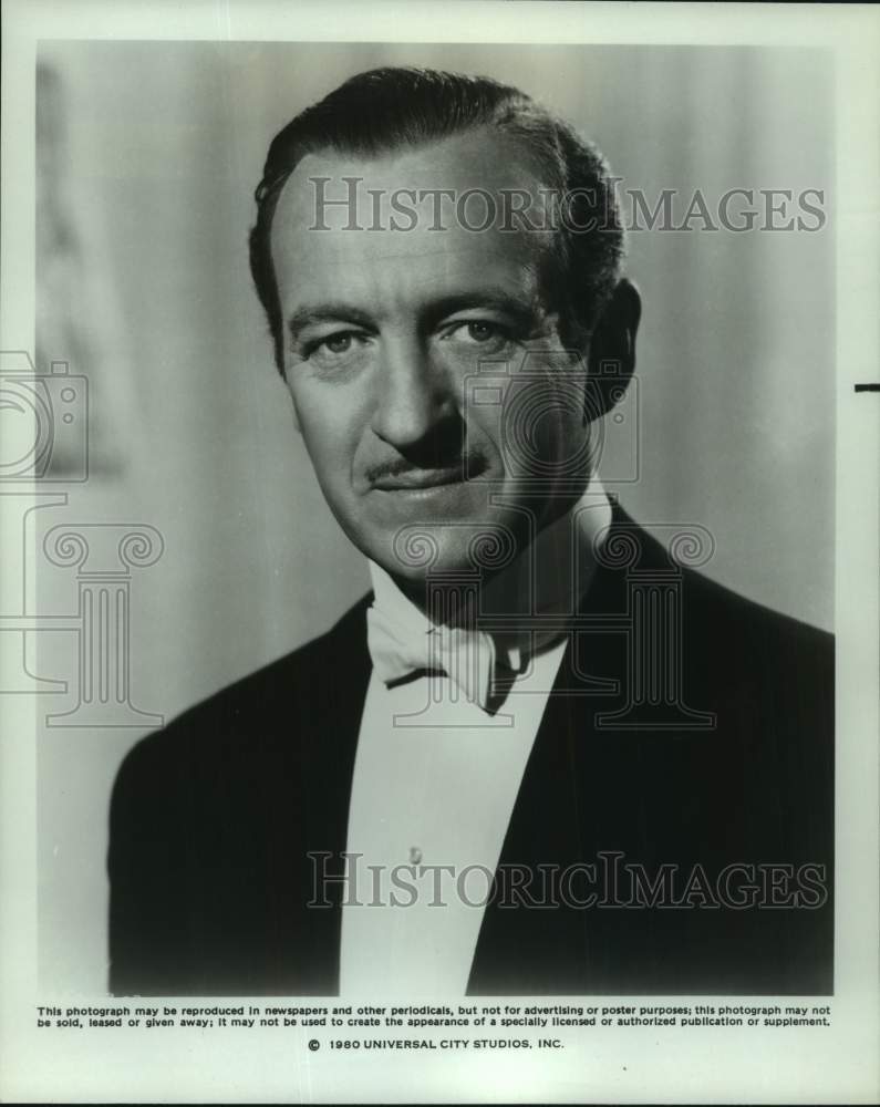 1957 Press Photo David Niven Stars in &quot;My Man Godfrey&quot; movie - mjc32021- Historic Images