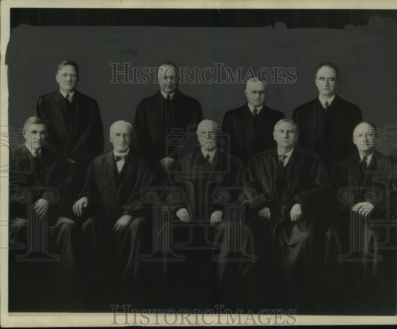 Load image into Gallery viewer, 1940 Press Photo Supreme Court of the United States members - mjc32359
