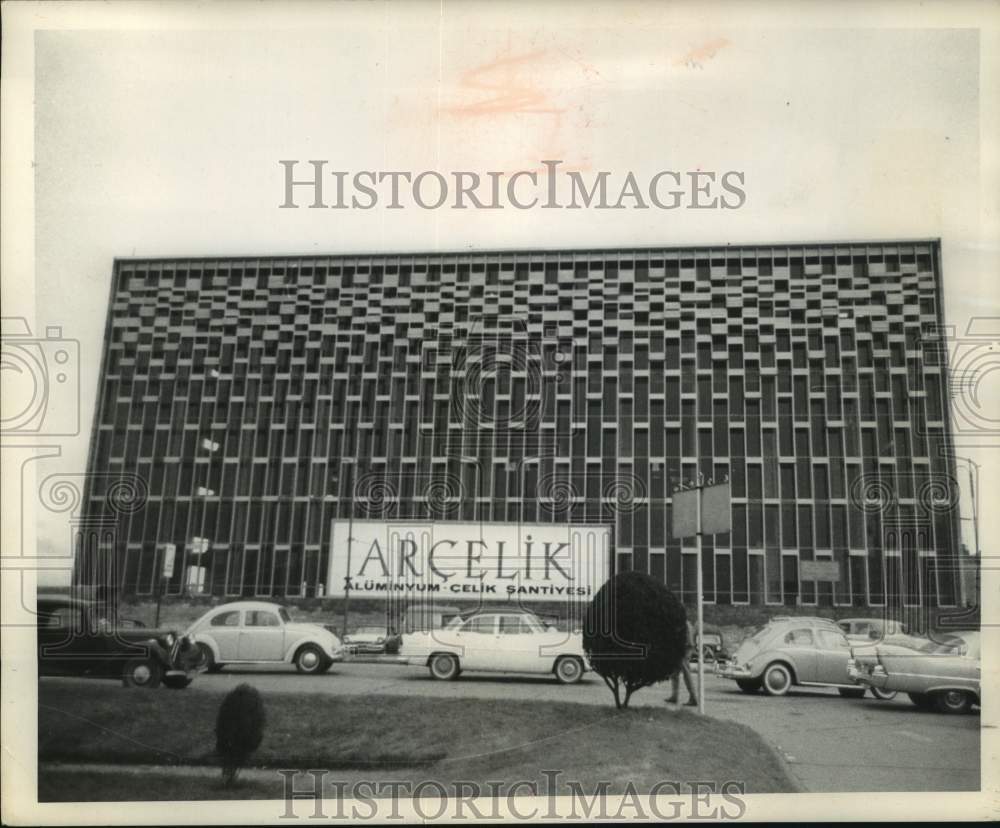 1963 Press Photo The opera house exterior in Istanbul, Turkey - mjc33099- Historic Images