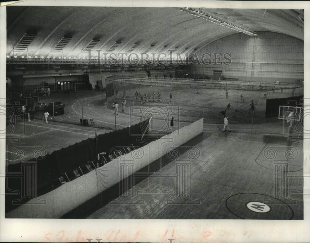1957 Press Photo University of Wisconsin-Madison Memorial Union building