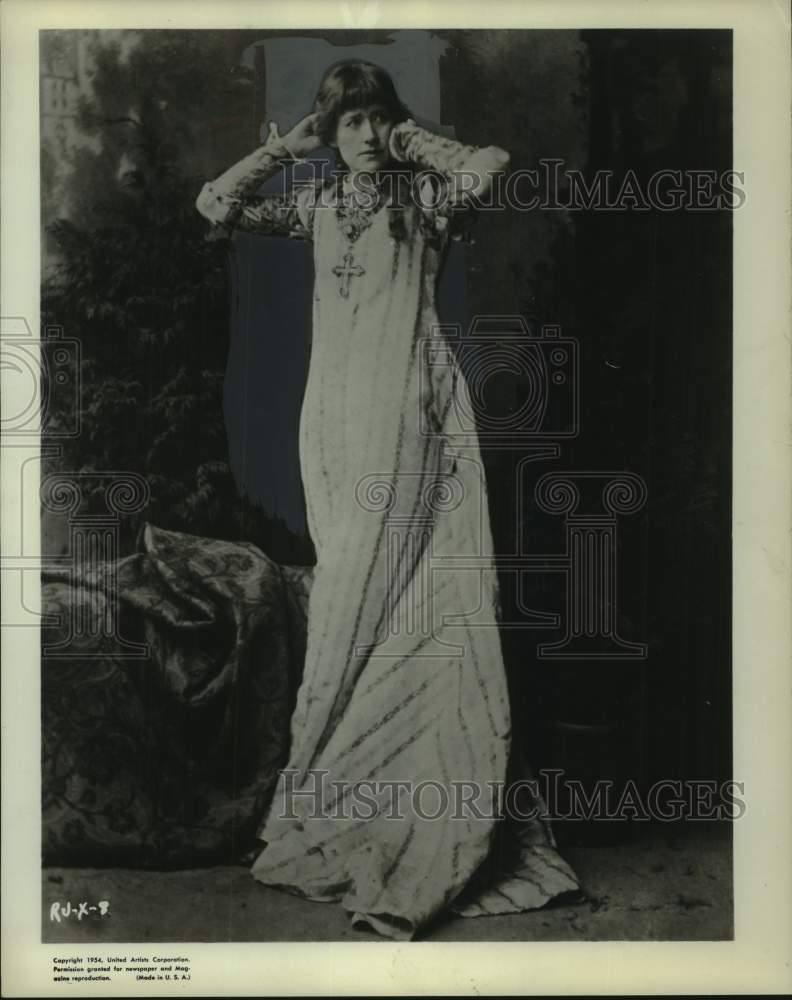 1890 Press Photo Actress Ellen Terry in role of Juliet.- Historic Images