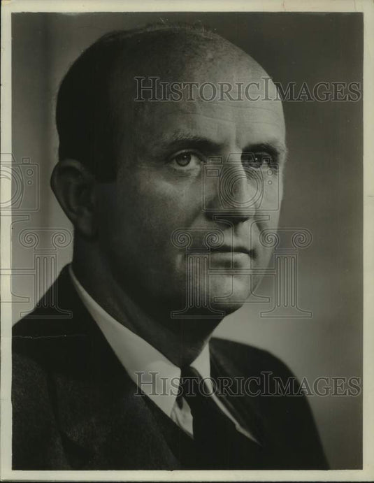 1955 Press Photo Playwright Roger L Stevens of the Producer's Theatre- Historic Images