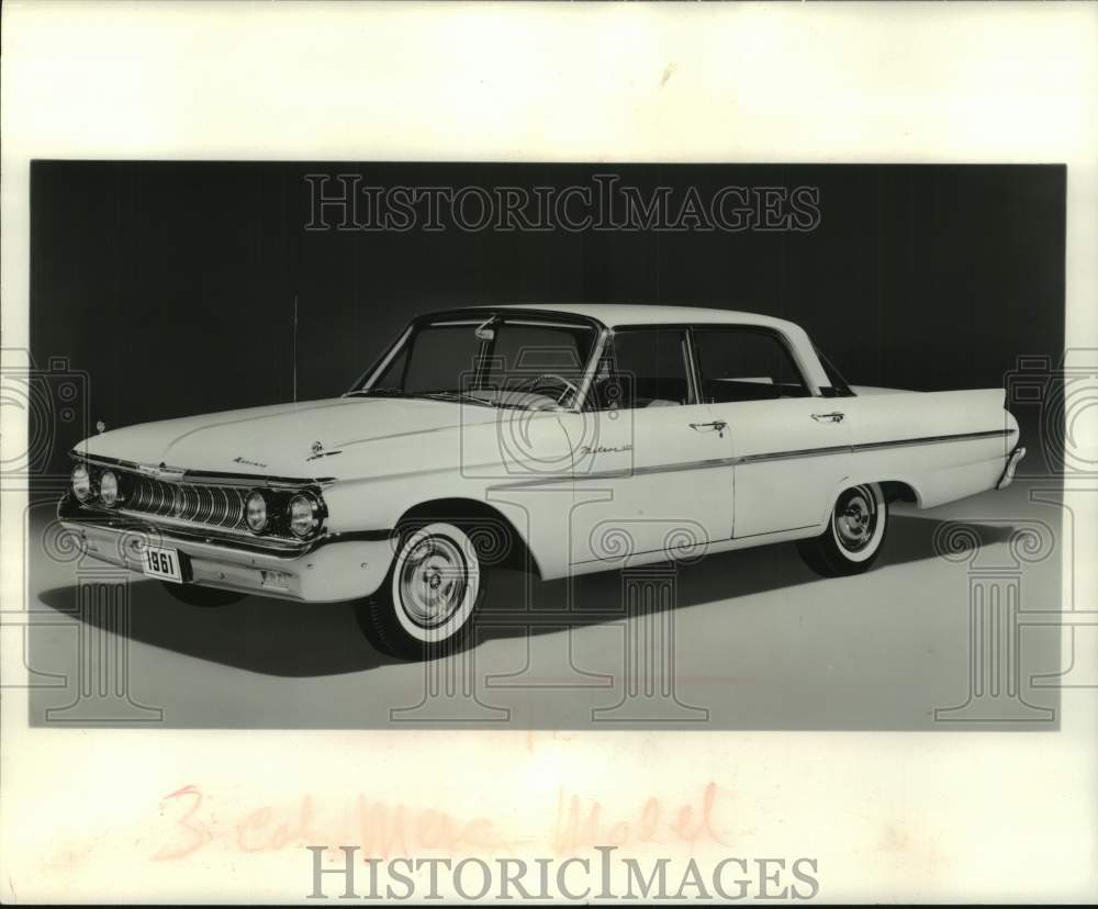 1960 Press Photo Mercury "Meteor 600" four door sedan. - mjc35319