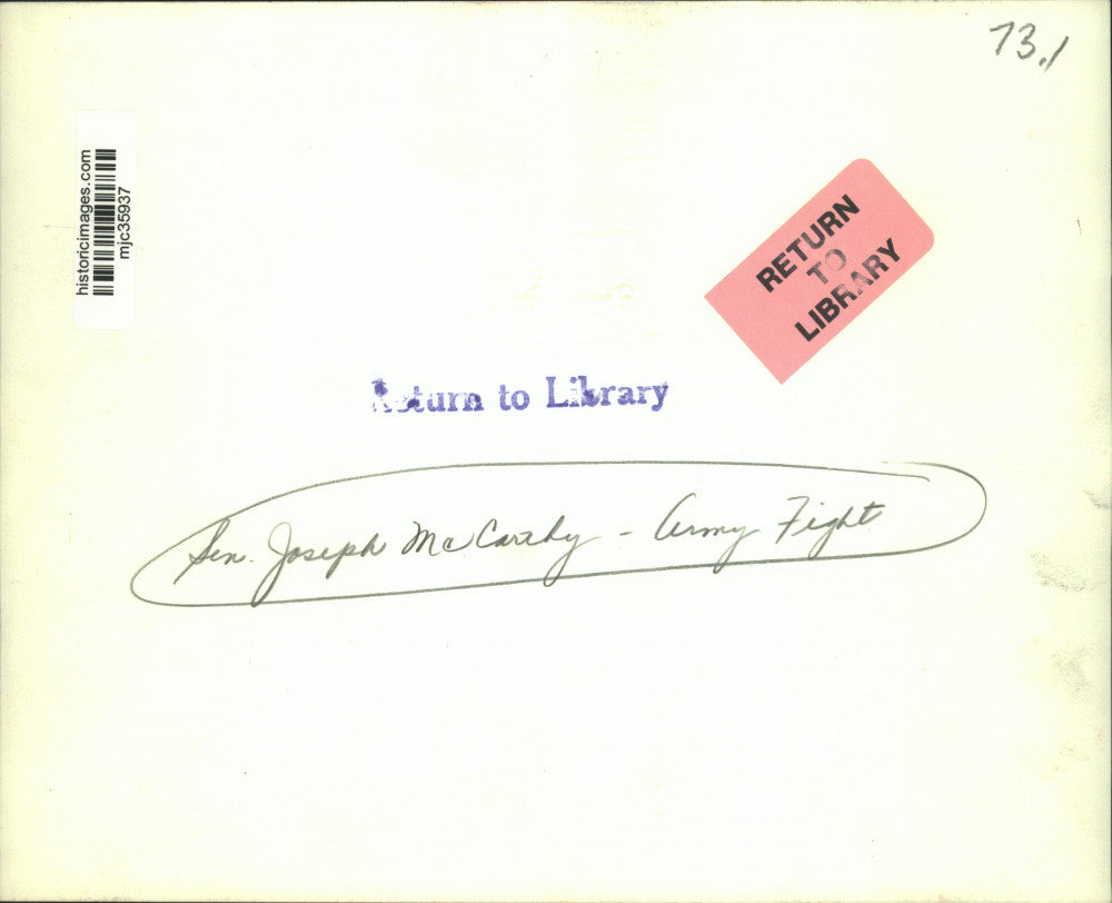 1954 Press Photo McCarthy Senate Investigating subcommittee Begins Hearings