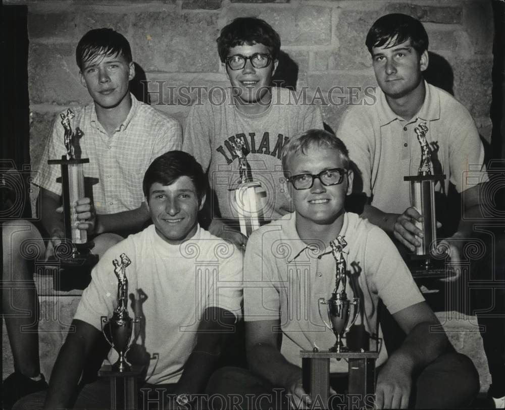 1969 Press Photo Winners of Class A Sentinel Junior golf tournament, Wisconsin- Historic Images