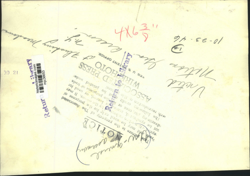 1946 Press Photo United Nations General Assembly at Flushing Meadows, N.Y.