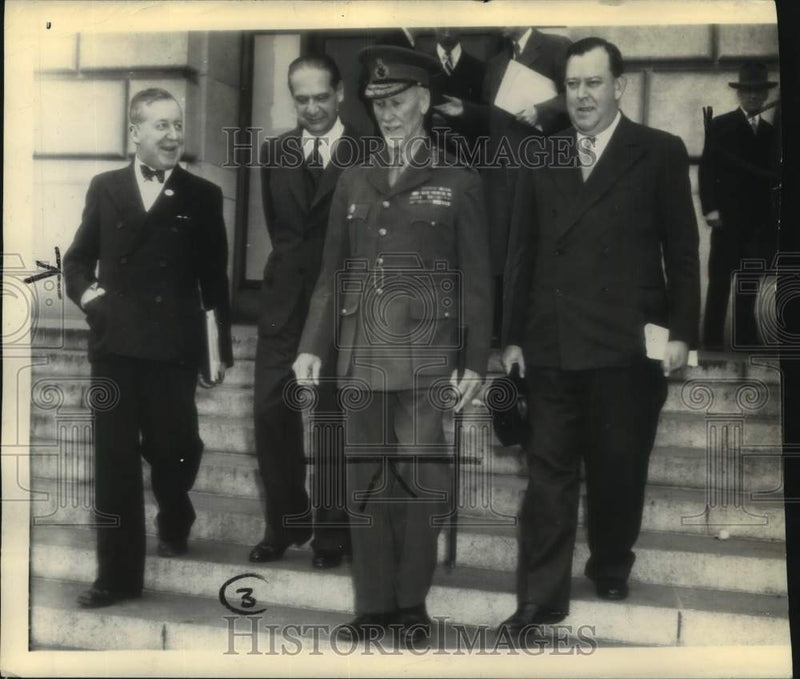 Load image into Gallery viewer, 1945 Press Photo United Nations Security Conference Chairmen, San Francisco
