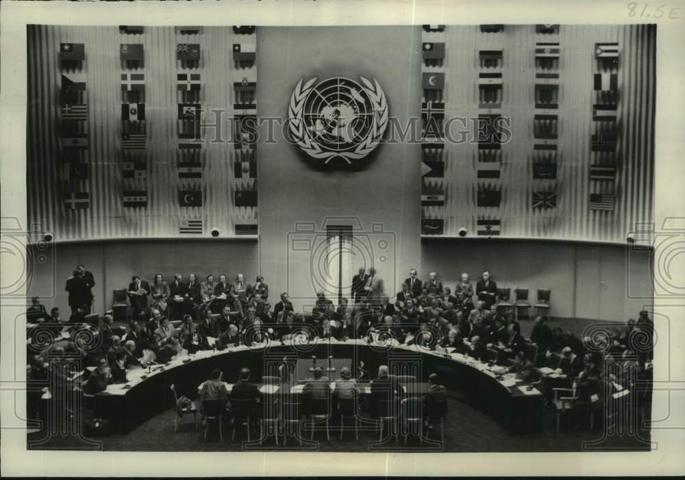 1948 Press Photo Paris: The United Nations Security Council meeting - mjc36737- Historic Images