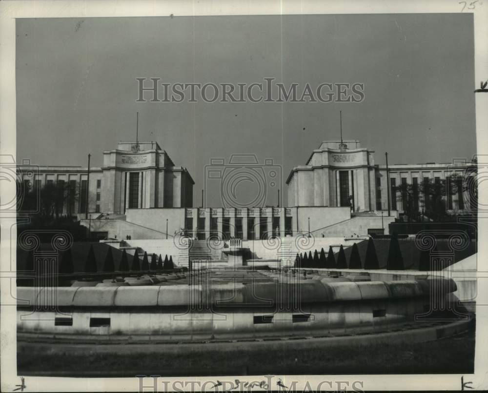 1948 Press Photo Paris: Palis De Chaillot, the site of United Nations session.