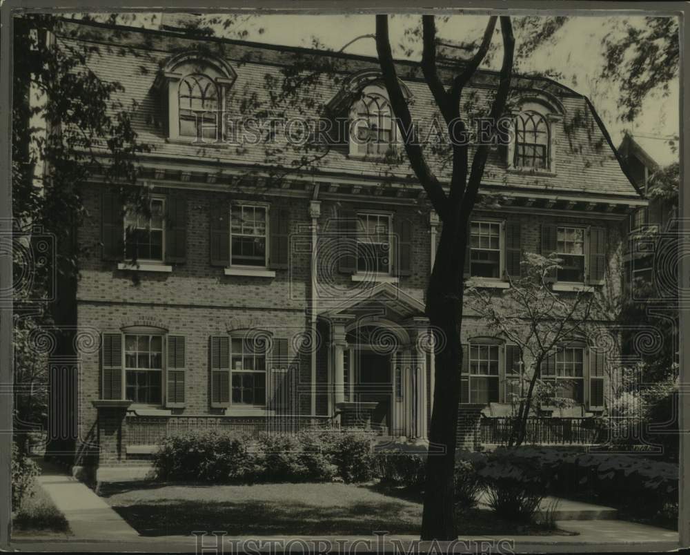 1930 Press Photo Home of J. P. Pulliam in Milwaukee, Wisconsin - Historic Images