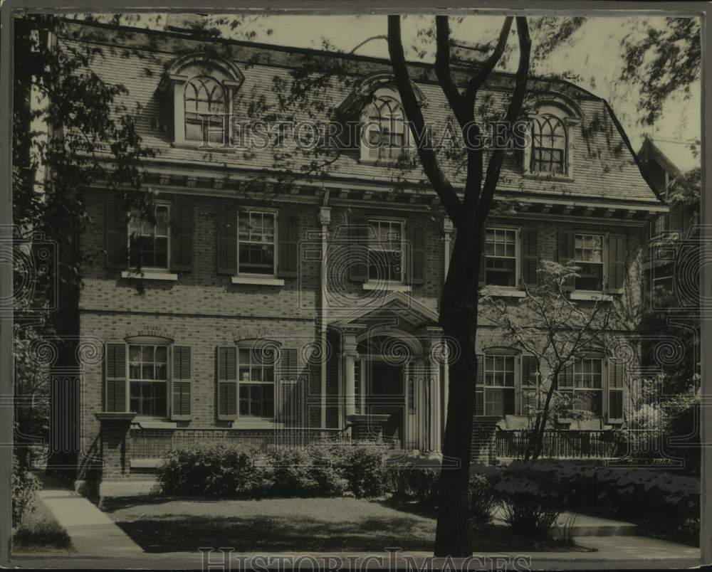 1930 Press Photo Home of J. P. Pulliam in Milwaukee, Wisconsin - Historic Images