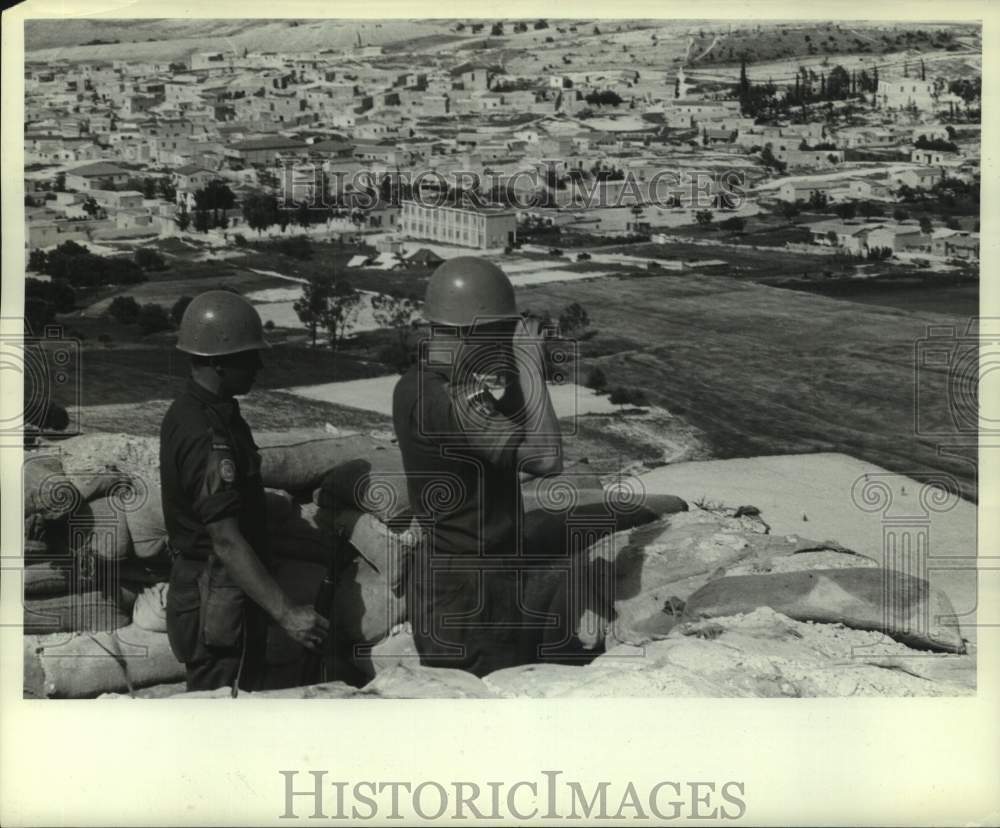 1966 Press Photo United Nations Police Force on Cyprus - mjc36949- Historic Images