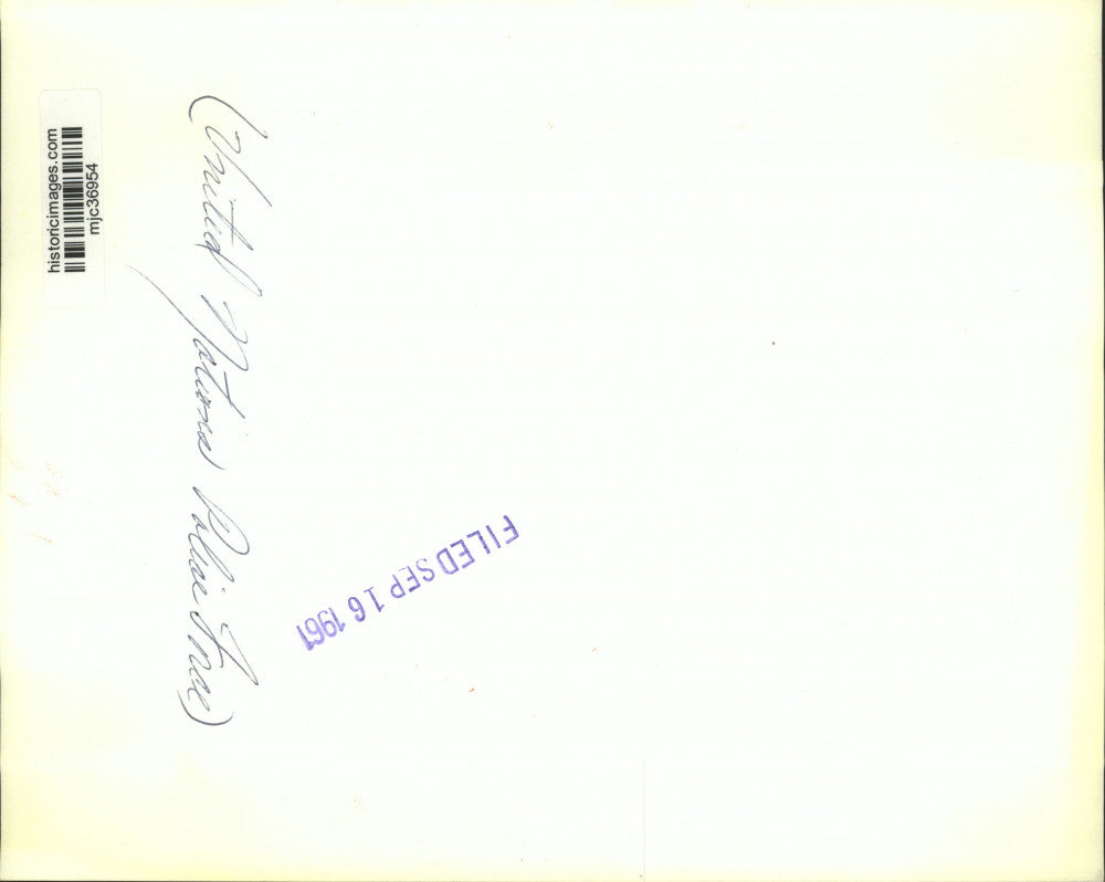 1961 Press Photo Swedish U.N. platoon machine gun team near Elisabethville