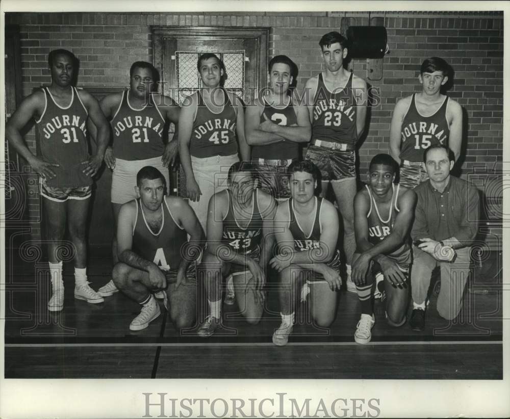 1968 Press Photo Milwaukee Journal basketball team - mjc36978- Historic Images