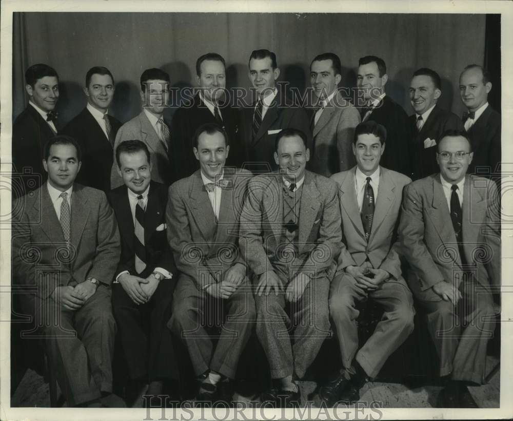 1953 Press Photo Milwaukee Journal Advertising Department salesmen - mjc37145- Historic Images