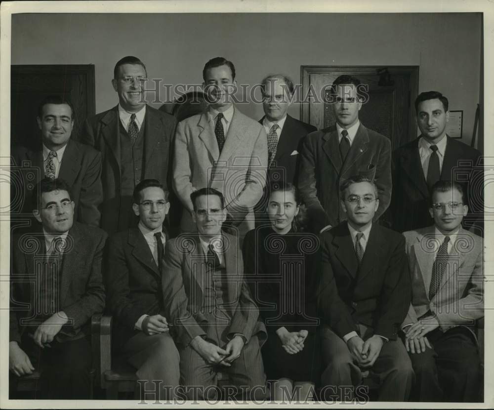 Press Photo Art Department employees, Milwaukee Journal - mjc37153- Historic Images