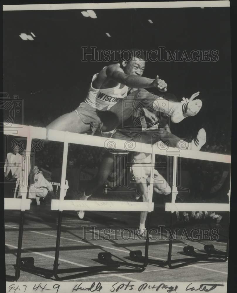 1968 Press Photo Journal-Federation Indoor Track Games - Mike Butler, Wisconsin- Historic Images