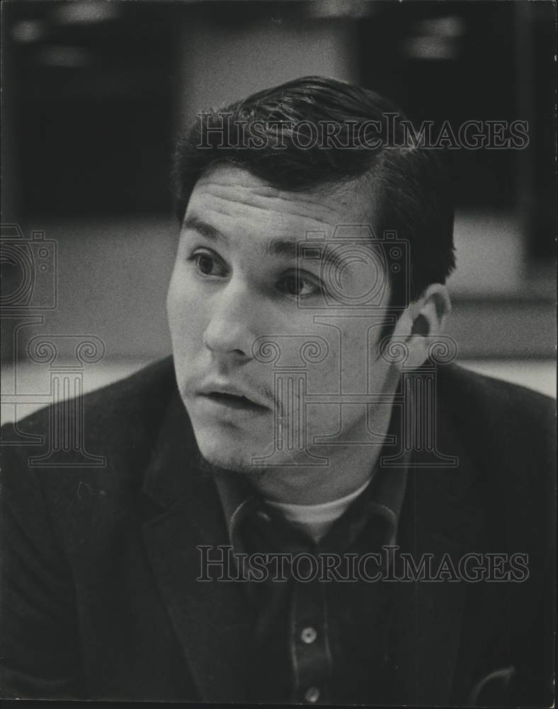 1970 Press Photo James Smith in connection with Ron Marose story, Wisconsin