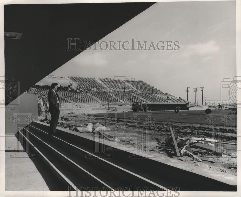 Press Photo Milwaukee Braves at a baseball stadium in Florida - mjc38701- Historic Images