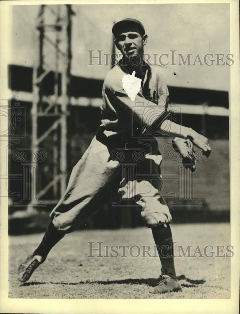 Press Photo Baseball pitcher Sal Gliatto - mjc39037- Historic Images