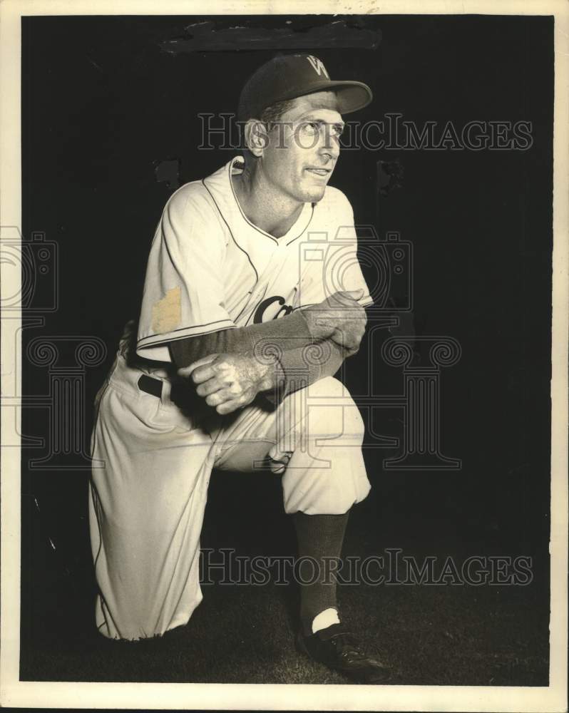Press Photo Baseball player Max Macan - mjc39040- Historic Images