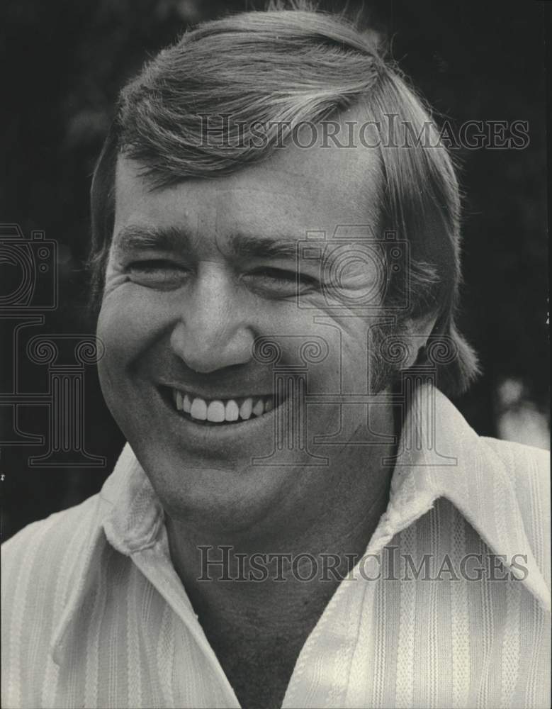 1974 Press Photo Former Packer LeRoy Caffey at Milwaukee&#39;s Lombardi Classic- Historic Images