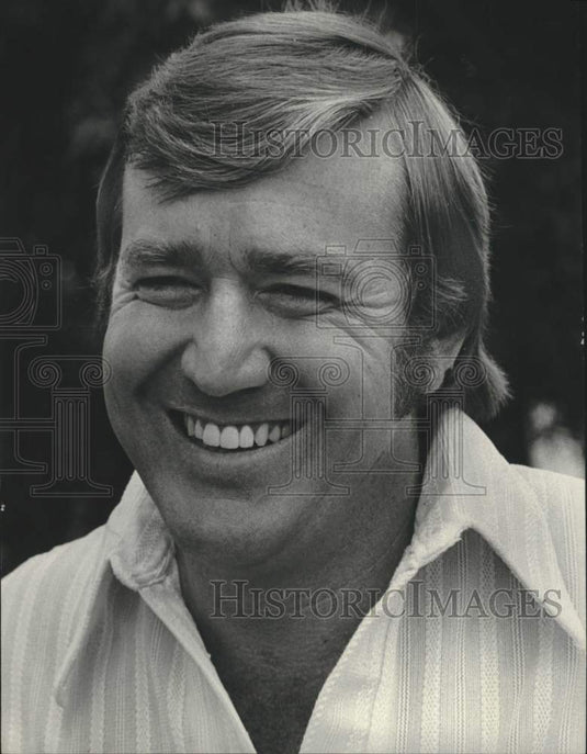 1974 Press Photo Former Packer LeRoy Caffey at Milwaukee's Lombardi Classic- Historic Images