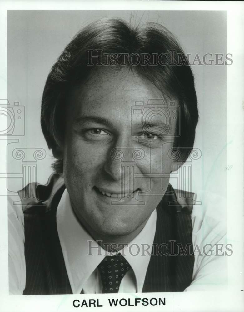 1986 Press Photo Carl Wolfson comedian. - mjc40468- Historic Images