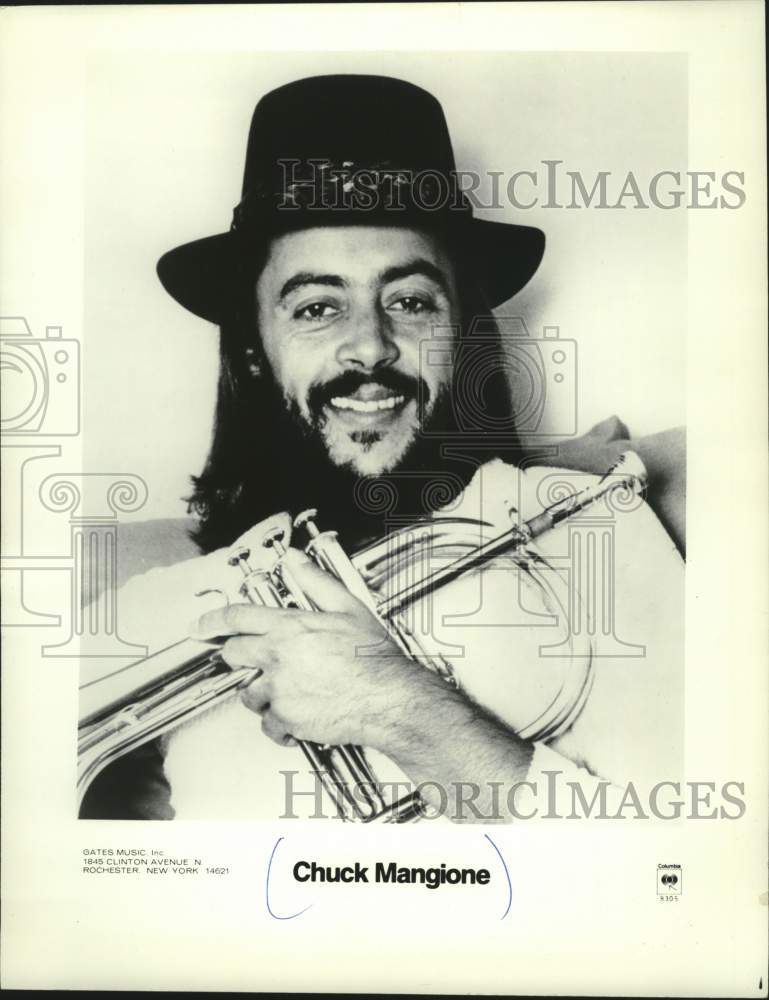 1984 Press Photo Chuck Mangione trumpet player. - mjc40506- Historic Images