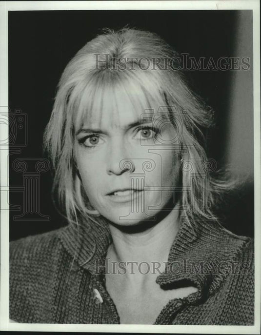 1986 Press Photo Meredith Baxter Birney stars in "Kate's Secret," on NBC-TV.- Historic Images
