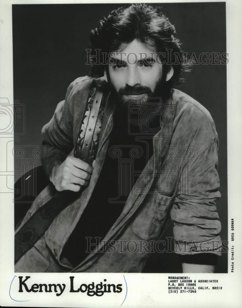 1985 Press Photo Kenny Loggins, American Singer-Songwriter - mjc40808- Historic Images