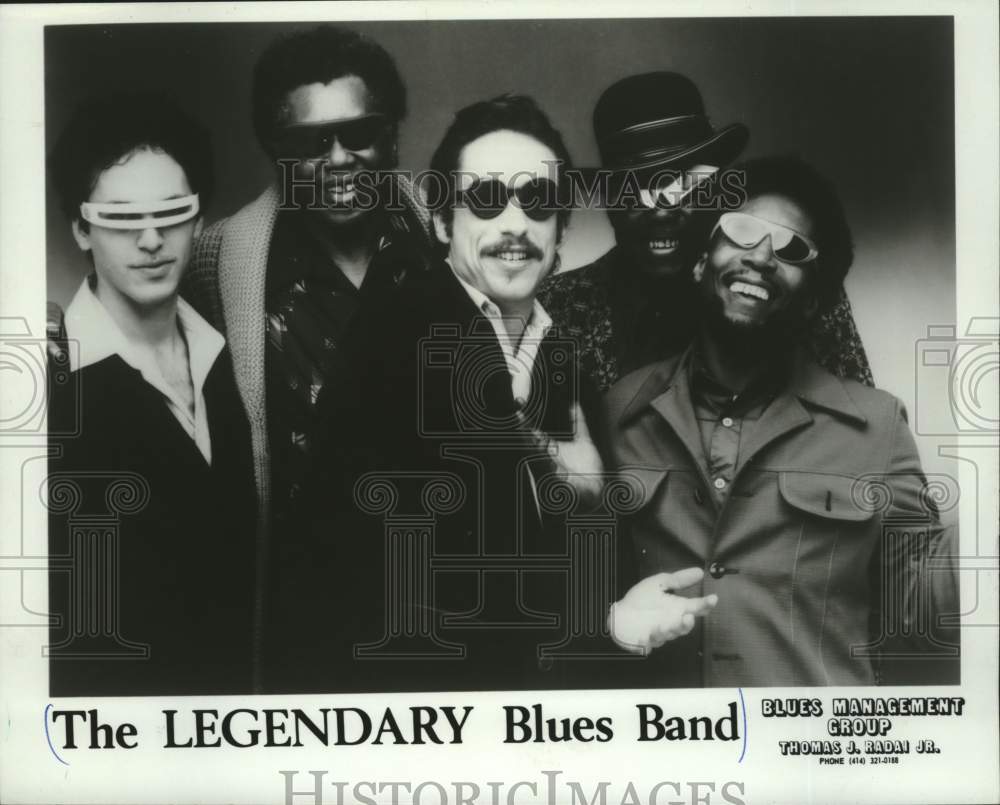 1984 Press Photo The Legendary Blues Band - mjc41123- Historic Images