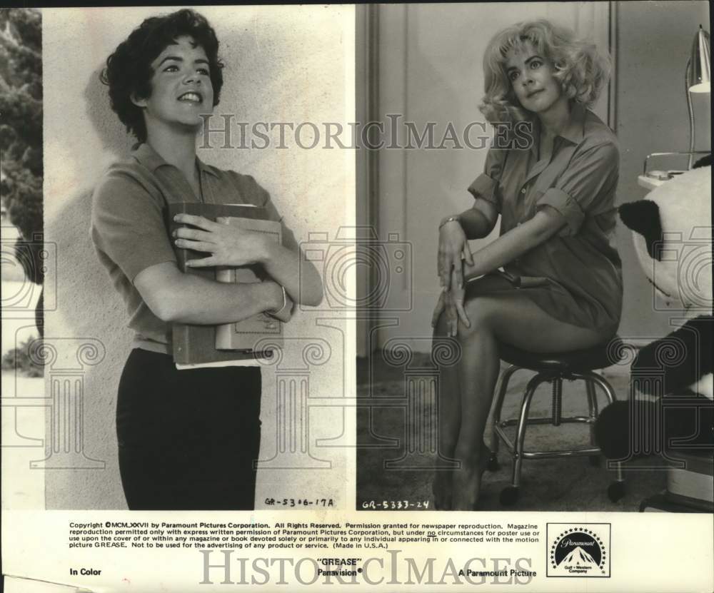 1978 Press Photo Stockard Channing in "Grease" the movie - mjc41302- Historic Images