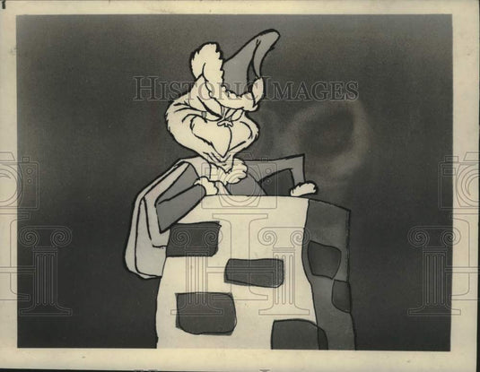 1978 Press Photo Doctor Seuss' character Grinch "How the Grinch Stole Christmas"- Historic Images