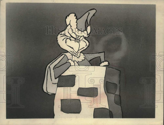 1978 Press Photo Dr. Seuss "How the Grinch stole Christmas" to repeat, CBS-TV.- Historic Images