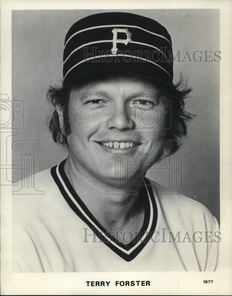 1978 Press Photo Terry Forster, Pittsburgh Pirates Baseball - mjc43682- Historic Images