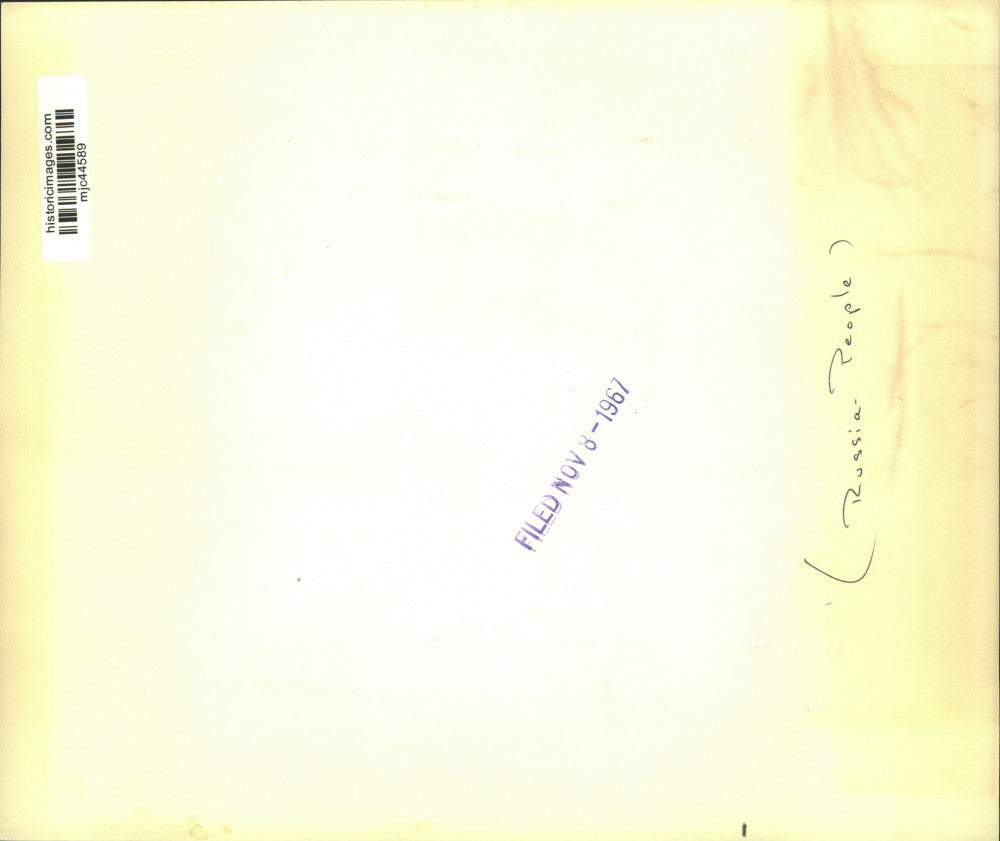 1967 Press Photo Bukhara Jewish Man, Soviet Army Officer, Communist Party Leader